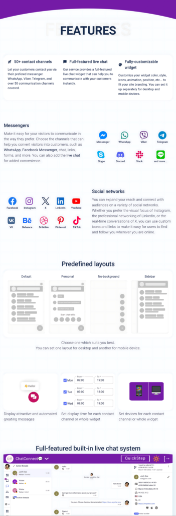 Keeping you connected on multi channels into the future.